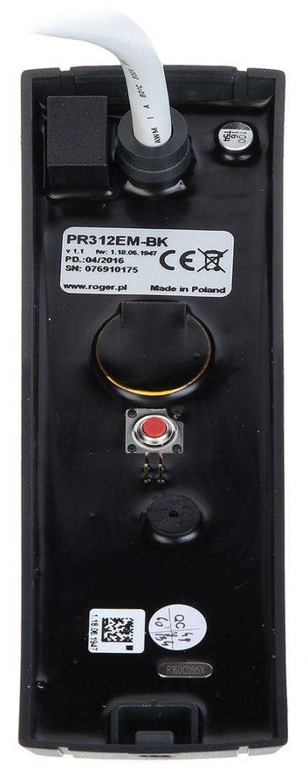 KONTROLER DOSTĘPU PR312EM-BK-G ROGER KONTROLER DOSTĘPU PR312EM-BK-G ROGER