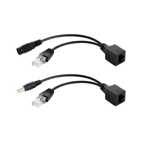 Adapter PoE - zasilanie LAN po skrętce Cabletech