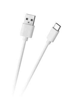 Kabel USB - USB typu C 1m Biały