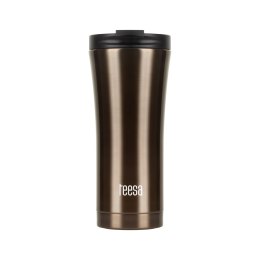 Kubek termiczny TEESA 500ml dark brown