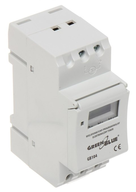 PROGRAMOWALNY ELEKTRONICZNY PRZEŁĄCZNIK CZASOWY GB-104 PROGRAMOWALNY ELEKTRONICZNY PRZEŁĄCZNIK CZASOWY GB-104