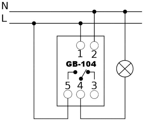 PROGRAMOWALNY ELEKTRONICZNY PRZEŁĄCZNIK CZASOWY GB-104 PROGRAMOWALNY ELEKTRONICZNY PRZEŁĄCZNIK CZASOWY GB-104