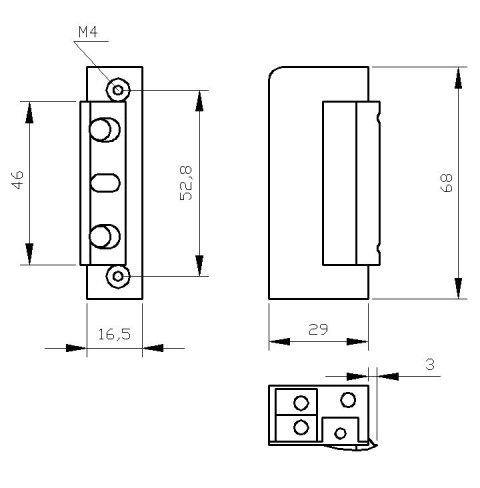 ZACZEP ELEKTROMAGNETYCZNY R5-12.13 REWERSYJNY ZACZEP ELEKTROMAGNETYCZNY R5-12.13 REWERSYJNY