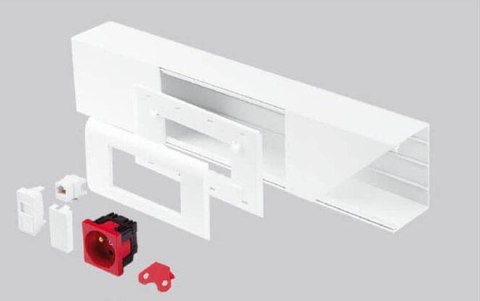 Listwa elektroinstalacyjna kpl. BIAŁY LS 90x40 2m (PACZKA 8szt.) Listwa elektroinstalacyjna kpl. BIAŁY LS 90x40 2m (PACZKA 8szt.)