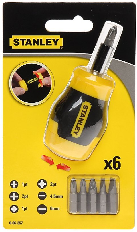 WKRĘTAK MULTIBIT ST-0-66-357 STANLEY WKRĘTAK MULTIBIT ST-0-66-357 STANLEY