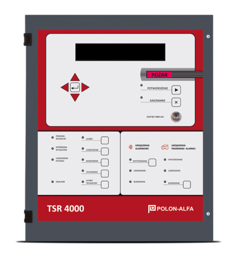 Terminal sygnalizacji równoległej, wersja światłowodowa przelotowa TSR-4000SP Terminal sygnalizacji równoległej, wersja światłowodowa przelotowa TSR-4000SP