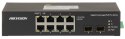 SWITCH POE DS-3T0510HP-E/HS 8-PORTOWY SFP Hikvision