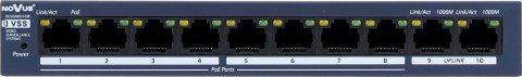 Przełącznik sieciowy 8-portowy PoE NVS-3108SP Przełącznik sieciowy 8-portowy PoE NVS-3108SP