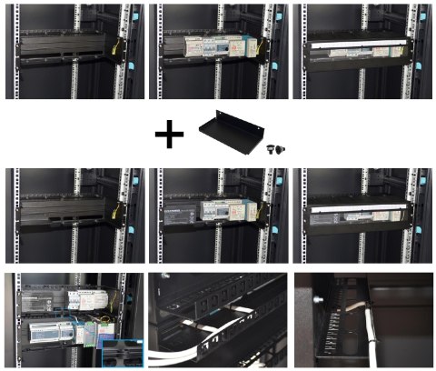 OBUDOWA A19-TS-35/OB-3U/160 OBUDOWA A19-TS-35/OB-3U/160