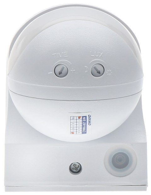 CZUJNIK RUCHU OR-CR-204/W AC 230V CZUJNIK RUCHU OR-CR-204/W AC 230V