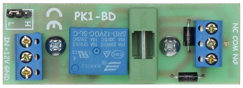 MODUŁ KONFIGUROWALNEGO PRZEKAŹNIKA PRZEŁĄCZNEGO PK1-12-PST MODUŁ KONFIGUROWALNEGO PRZEKAŹNIKA PRZEŁĄCZNEGO PK1-12-PST