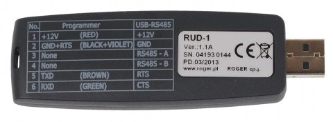 INTERFEJS KOMUNIKACYJNY RUD-1 RS-485 INTERFEJS KOMUNIKACYJNY RUD-1 RS-485