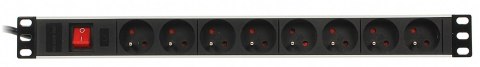 LISTWA ZASILAJĄCA PD-8/RACK LISTWA ZASILAJĄCA PD-8/RACK