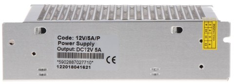 ZASILACZ IMPULSOWY 12V/5A/P ZASILACZ IMPULSOWY 12V/5A/P