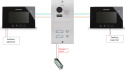 Wideodomofon VIDOS 2 x M670B/S602 Wideodomofon VIDOS 2 x M670B/S602