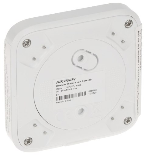 BEZPRZEWODOWA CZUJKA ZALANIA WODĄ AX PRO DS-PDWL-E-WE Hikvision BEZPRZEWODOWA CZUJKA ZALANIA WODĄ AX PRO DS-PDWL-E-WE Hikvision