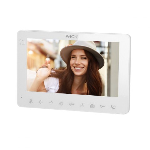 Wideo monitor bezsłuchawkowy do rozbudowy zestawów VIFAR i VIFIS, LCD 7", WiFi + APP na smartfona, sterowanie bramą Wideo monitor bezsłuchawkowy do rozbudowy zestawów VIFAR i VIFIS, LCD 7", WiFi + APP na smartfona, sterowanie bramą