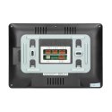 Wideo monitor bezsłuchawkowy, kolorowy, LCD 7", do zastosowania w systemach VIBELL, dotykowy ekran, moduł pamięci, gniazdo na k Wideo monitor bezsłuchawkowy, kolorowy, LCD 7", do zastosowania w systemach VIBELL, dotykowy ekran, moduł pamięci, gniazdo na k