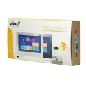Wideo monitor bezsłuchawkowy, kolorowy, LCD 7", do zastosowania w systemach VIBELL, dotykowy ekran, moduł pamięci, gniazdo na k Wideo monitor bezsłuchawkowy, kolorowy, LCD 7", do zastosowania w systemach VIBELL, dotykowy ekran, moduł pamięci, gniazdo na k