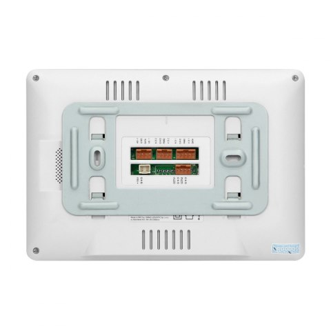 Wideo monitor bezsłuchawkowy, kolorowy, LCD 7", do zastosowania w systemach VIBELL, dotykowy ekran, moduł pamięci, gniazdo na k Wideo monitor bezsłuchawkowy, kolorowy, LCD 7", do zastosowania w systemach VIBELL, dotykowy ekran, moduł pamięci, gniazdo na k