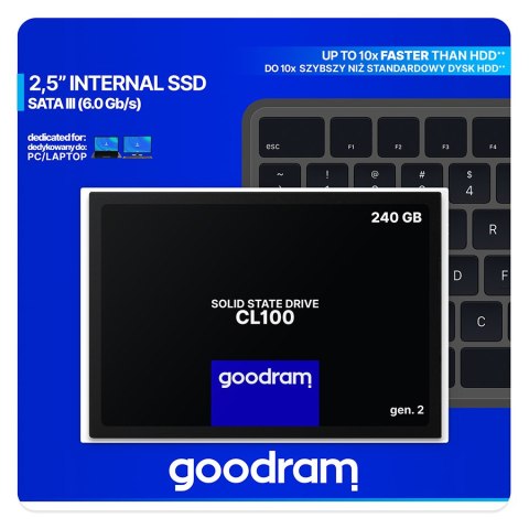 Dysk SSD Goodram 240 GB CL100 Dysk SSD Goodram 240 GB CL100