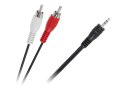 Kabel JACK 3,5 - 2 x RCA 1,2m