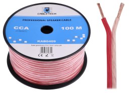 Kabel głośnikowy CCA 2.5mm Cabletech extra soft