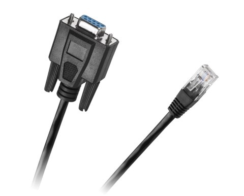 Kabel gniazdo RS232 - wtyk RJ45 Kabel gniazdo RS232 - wtyk RJ45
