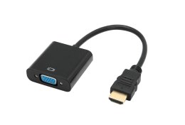 Złącze adapter wt. HDMI - gn. VGA