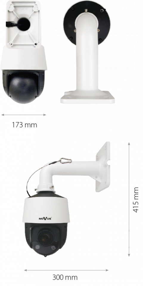 Kamera IP szybkoobrotowa z rozpoznawaniem twarzy i śledzeniem obiektów NVIP-4SD-6540/25/F-II Kamera IP szybkoobrotowa z rozpoznawaniem twarzy i śledzeniem obiektów NVIP-4SD-6540/25/F-II