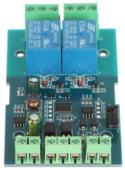 MODUŁ PRZEKAŹNIKOWY 2R-D7 Modbus RTU MODUŁ PRZEKAŹNIKOWY 2R-D7 Modbus RTU