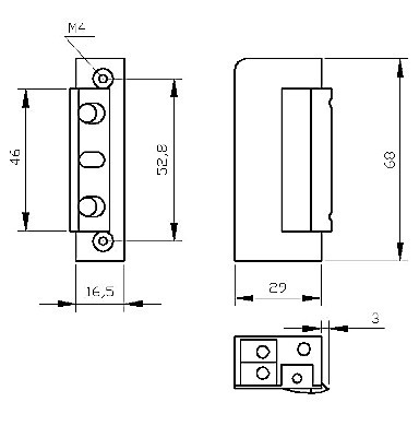 ZACZEP ELEKTROMAGNETYCZNY R4-24.13 REWERSYJNY ZACZEP ELEKTROMAGNETYCZNY R4-24.13 REWERSYJNY