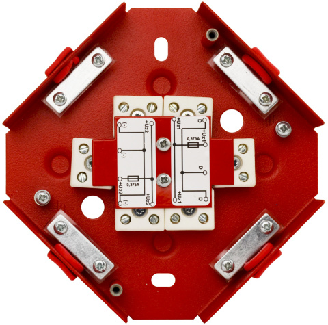 Puszka przyłączeniowa, rozgałęźna, 2x2x2,5mm2, ośmiokątna, bezpiecznik 2x0,375A AWOZ-225 S Puszka przyłączeniowa, rozgałęźna, 2x2x2,5mm2, ośmiokątna, bezpiecznik 2x0,375A AWOZ-225 S