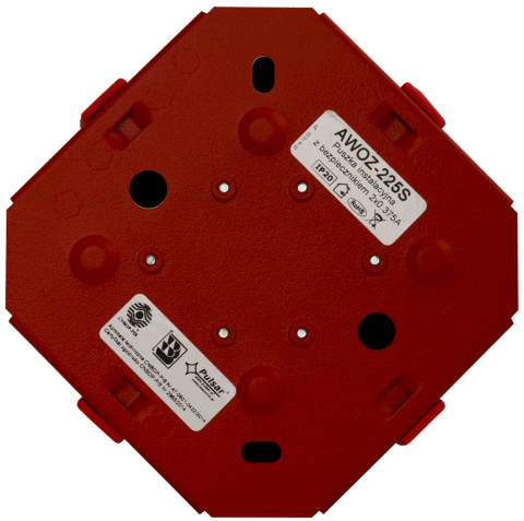 Puszka przyłączeniowa, rozgałęźna, 2x2x2,5mm2, ośmiokątna, bezpiecznik 2x0,375A AWOZ-225 S Puszka przyłączeniowa, rozgałęźna, 2x2x2,5mm2, ośmiokątna, bezpiecznik 2x0,375A AWOZ-225 S