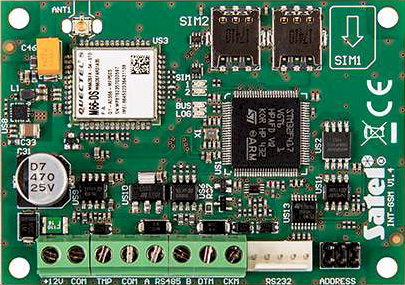 Moduł Komunikacyjny GPRS dla central Integra i Integra Plus INT-GSM