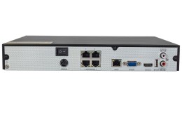 PX-NVR0481H-P4 - rejestrator sieciowy z wbudowanym switchem 4x PoE