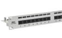 PP24H-1U-UTP5E/W - patch panel 19" - 24-porty UTP5e