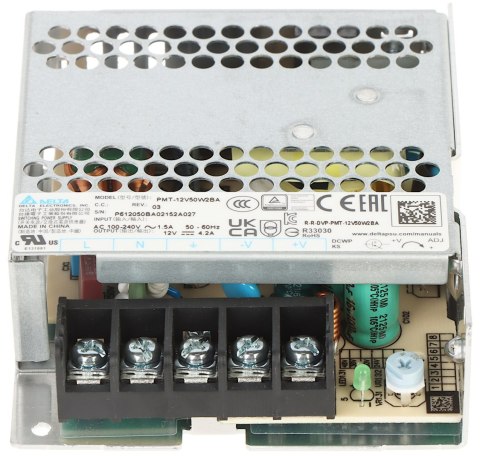 ZASILACZ IMPULSOWY PMT-12V50W2BA Delta Electronics ZASILACZ IMPULSOWY PMT-12V50W2BA Delta Electronics