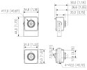 KAMERA IP IPC-HUM4231S-L4-0280B-S3 PINHOLE - 1080p 2.8 mm DAHUA