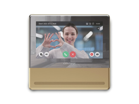 MONITOR 7" GŁOŚNOMÓWIĄCY SMART HD MIRROR CDV-70QT(DC) GOLD COMMAX MONITOR 7" GŁOŚNOMÓWIĄCY SMART HD MIRROR CDV-70QT(DC) GOLD COMMAX
