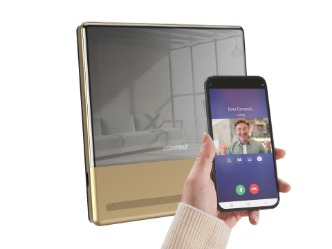 MONITOR 7" GŁOŚNOMÓWIĄCY SMART HD MIRROR CDV-70QT(DC) GOLD COMMAX MONITOR 7" GŁOŚNOMÓWIĄCY SMART HD MIRROR CDV-70QT(DC) GOLD COMMAX