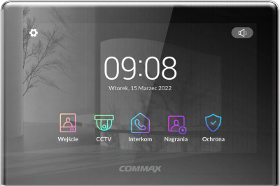 MONITOR 7" GŁOŚNOMÓWIĄCY SMART HD MIRROR CDV-70QT(DC) GOLD COMMAX MONITOR 7" GŁOŚNOMÓWIĄCY SMART HD MIRROR CDV-70QT(DC) GOLD COMMAX