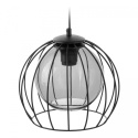 DUNIA 3P, lampa wisząca, E27 max.15W, czarna DUNIA 3P, lampa wisząca, E27 max.15W, czarna