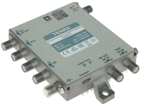 PROGRAMOWALNY WZMACNIACZ WIELOZAKRESOWY PA-321TP TERRA PROGRAMOWALNY WZMACNIACZ WIELOZAKRESOWY PA-321TP TERRA