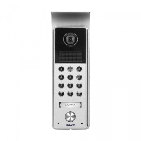 Zestaw wideodomofonowy bezsłuchawkowy, kolor, LCD 7", z szyfratorem, natynkowy, biały, CERES Zestaw wideodomofonowy bezsłuchawkowy, kolor, LCD 7", z szyfratorem, natynkowy, biały, CERES