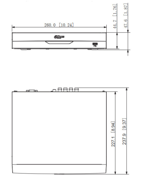 REJESTRATOR 5W1 DAHUA XVR5108HS-4KL-I3 REJESTRATOR 5W1 DAHUA XVR5108HS-4KL-I3