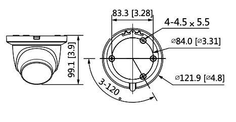 KAMERA HDCVI DAHUA HAC-HDW1231TMQ-A-0280B KAMERA HDCVI DAHUA HAC-HDW1231TMQ-A-0280B