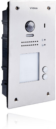 Wideodomofon 2-rodzinny VIDOS DUO 2x M1021W S1202A Wideodomofon 2-rodzinny VIDOS DUO 2x M1021W S1202A