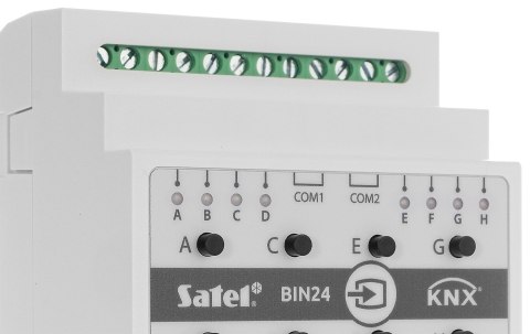 Uniwersalny moduł wejść binarnych KNX-BIN24 Uniwersalny moduł wejść binarnych KNX-BIN24