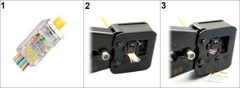 WTYK MODULARNY PRZELOTOWY EKRANOWANY RJ45T-EKRAN*P100 TYP EZ WTYK MODULARNY PRZELOTOWY EKRANOWANY RJ45T-EKRAN*P100 TYP EZ